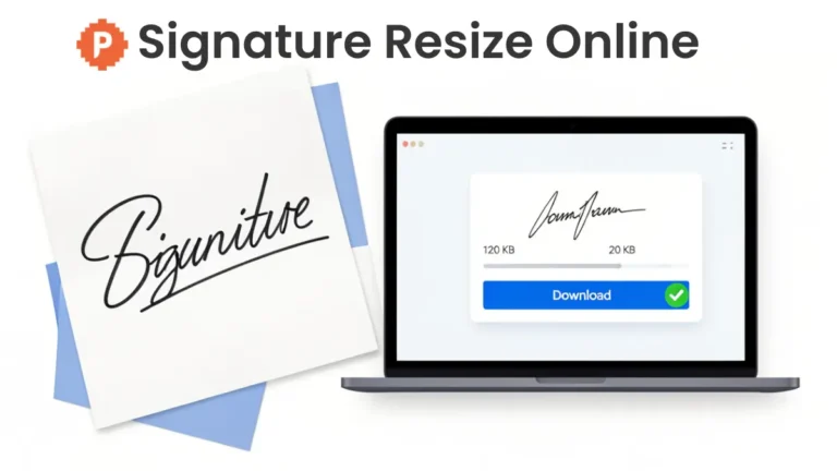 Signature Resize Online