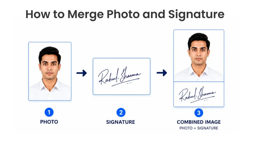 Merge Photo and Signature